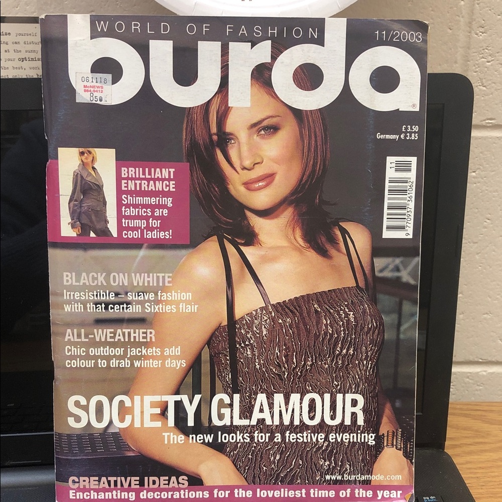 Burda Fashion Magazine - November 2003